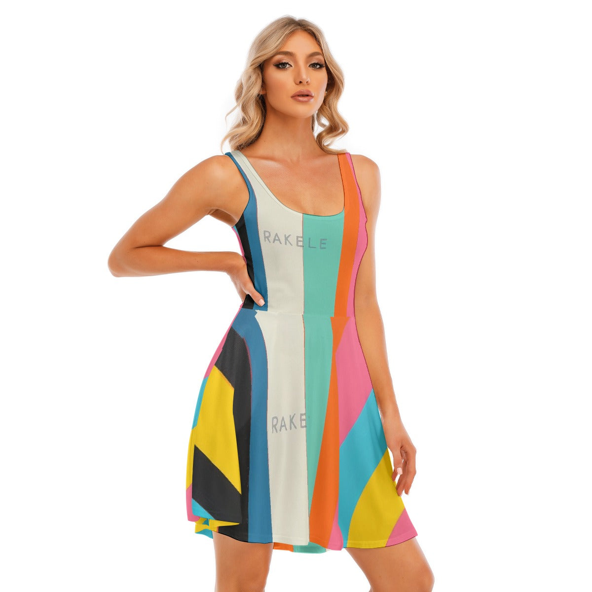 All-Over Print Women's Tank Vest Dress