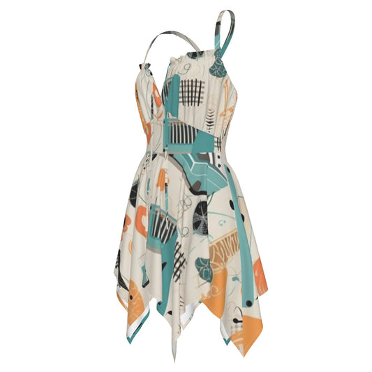 All-Over Print Women's Slip Dress