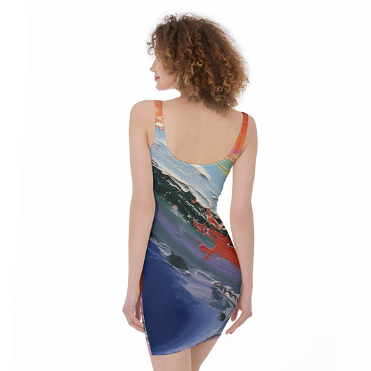 All-Over Print Women's Bodycon Dress