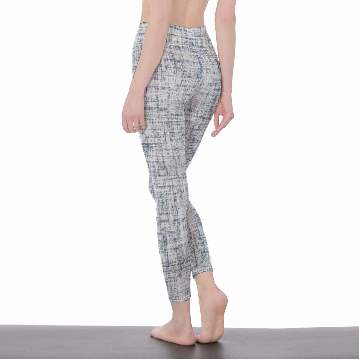 All-Over Print Women's High Waist Leggings | Side Stitch Closure