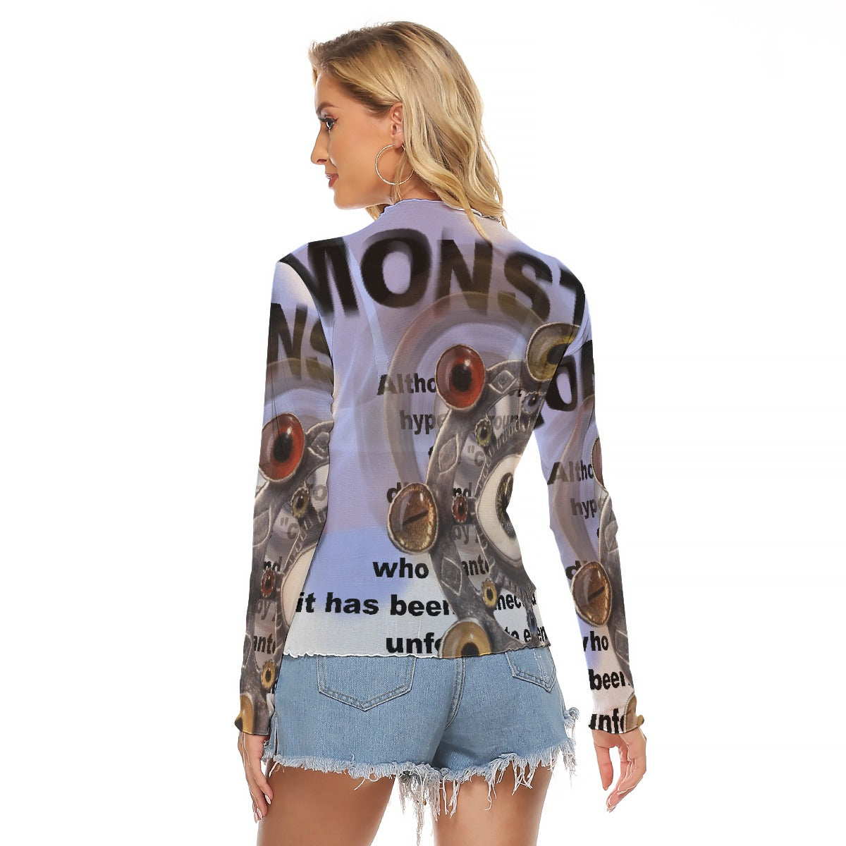 All-Over Print Women's Mesh T-shirt