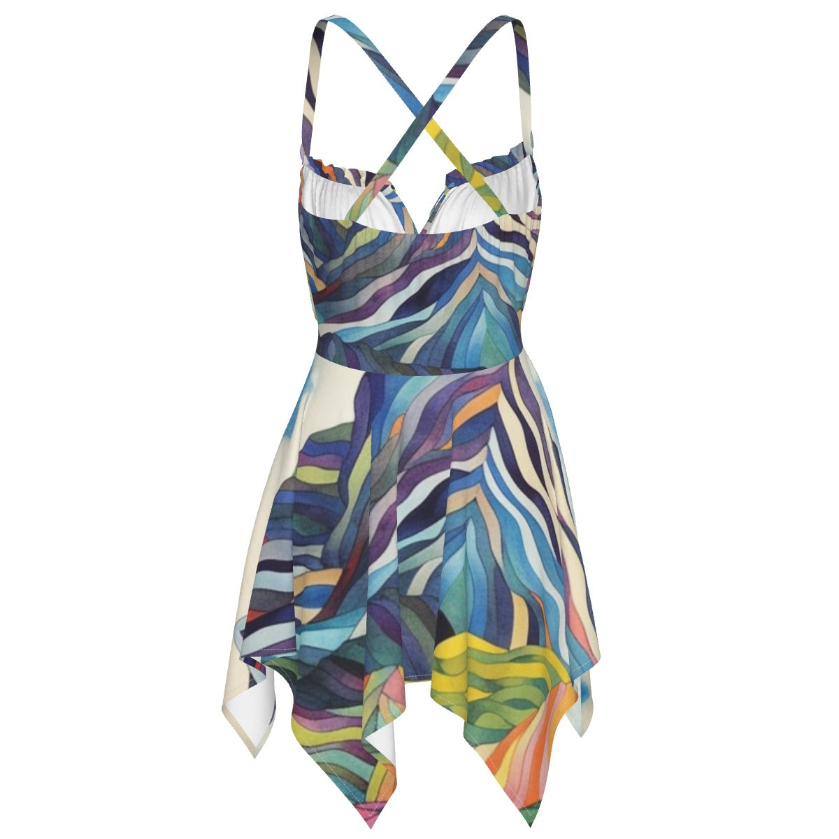 All-Over Print Women's Slip Dress