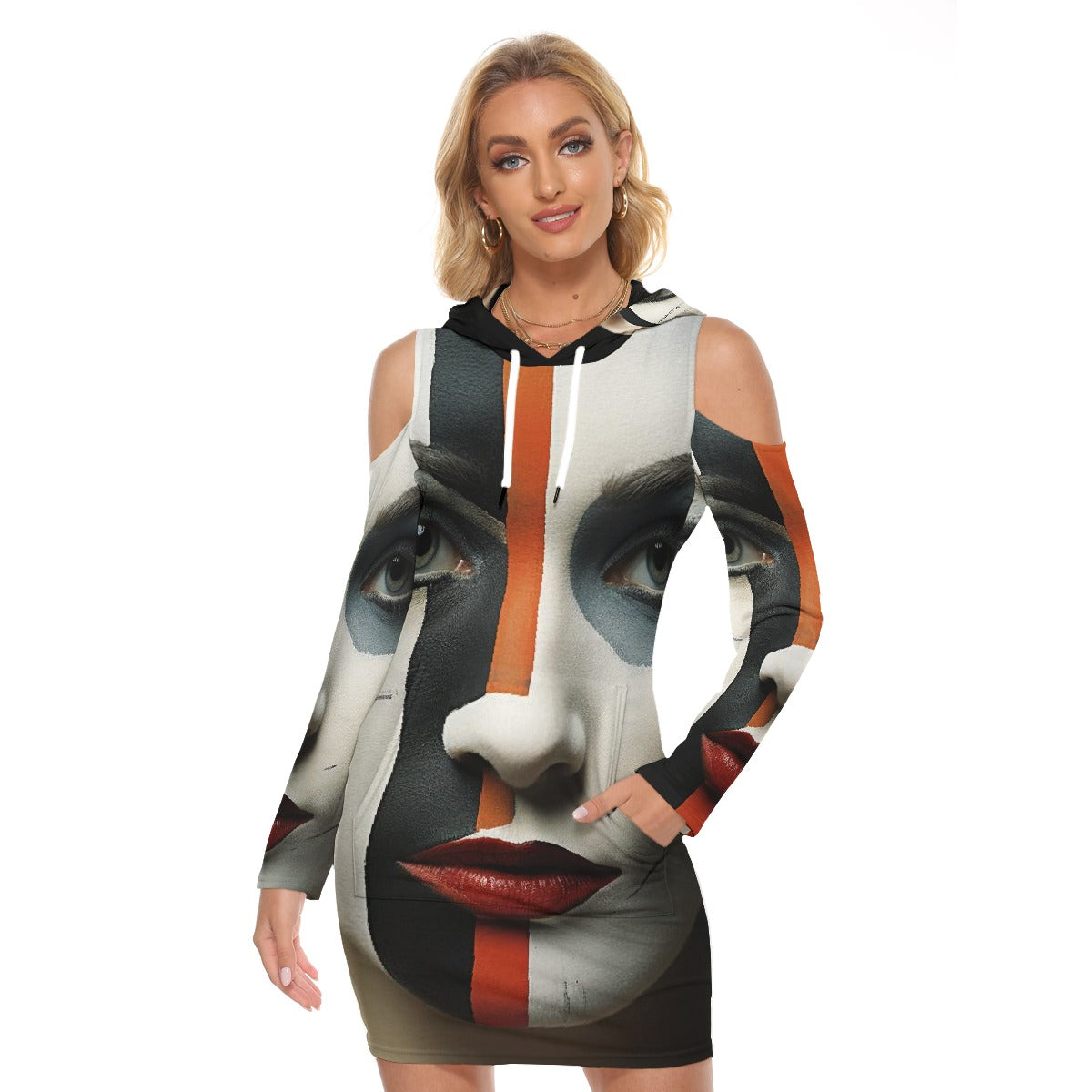 All-Over Print Women's Tight Dress