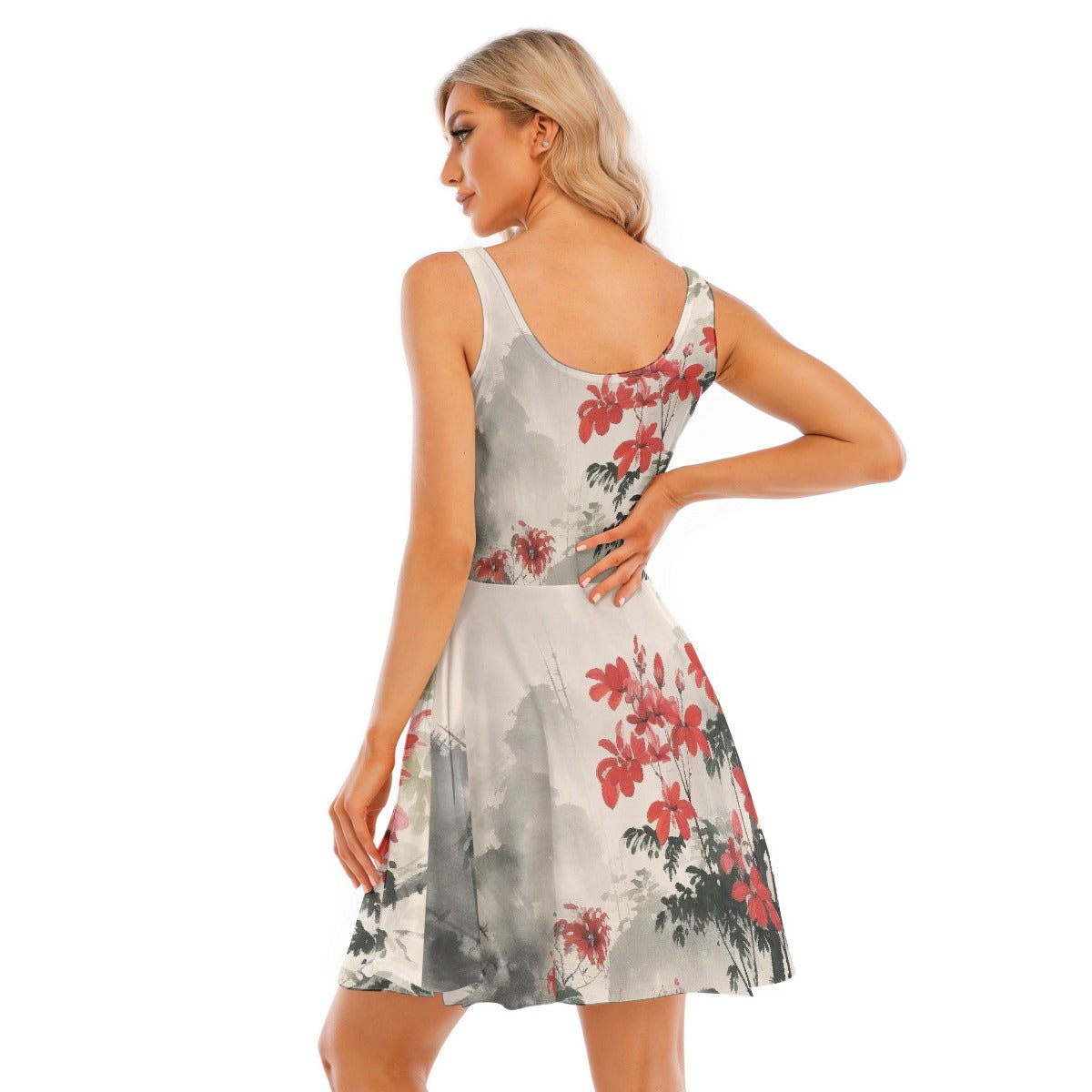 All-Over Print Women's Tank Vest Dress