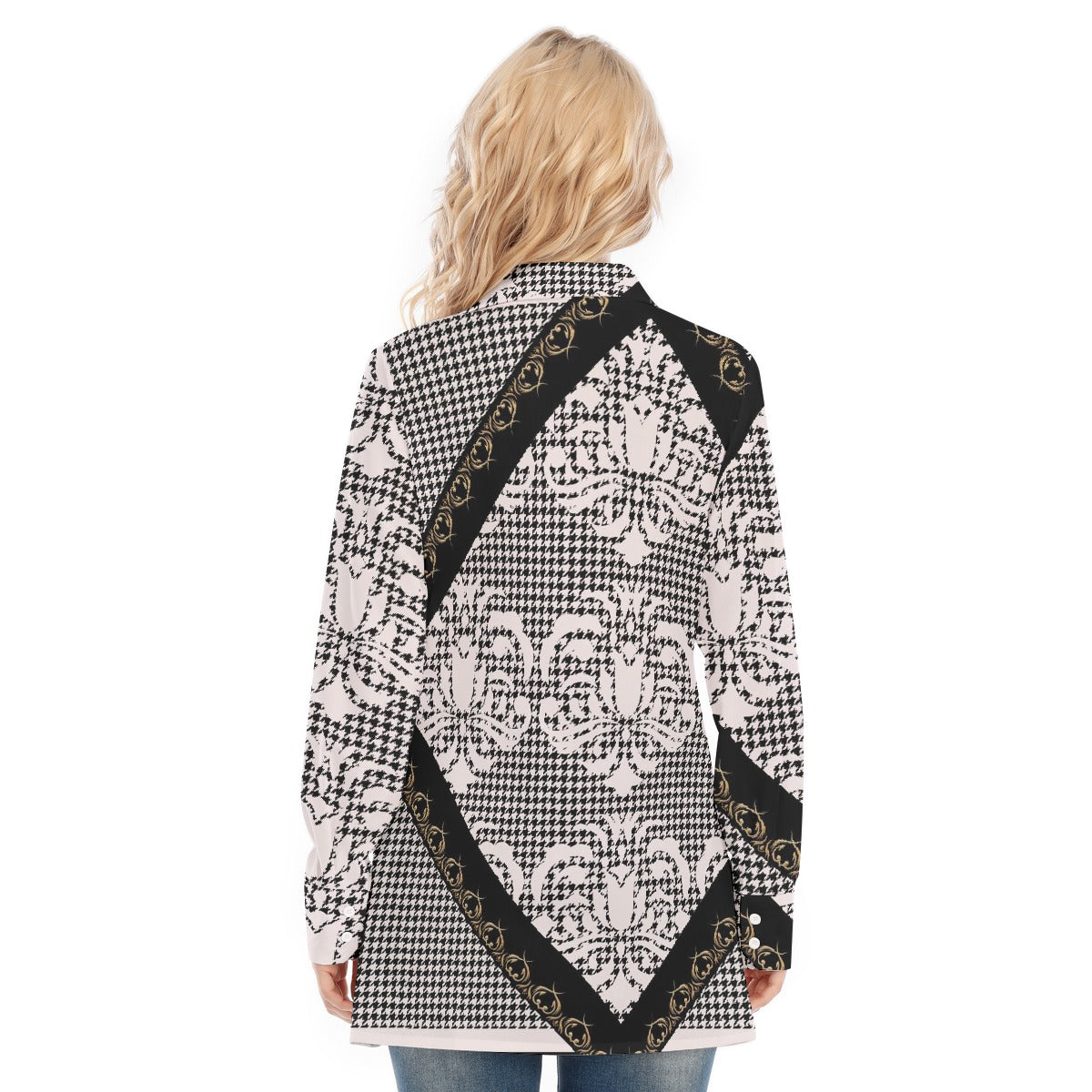 All-Over Print Women's Long Shirt