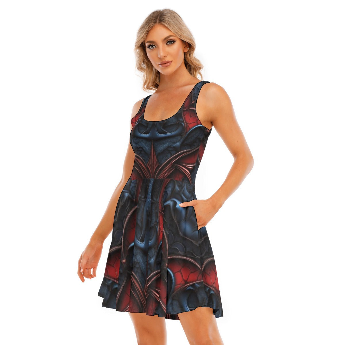 All-Over Print Women's Tank Vest Dress