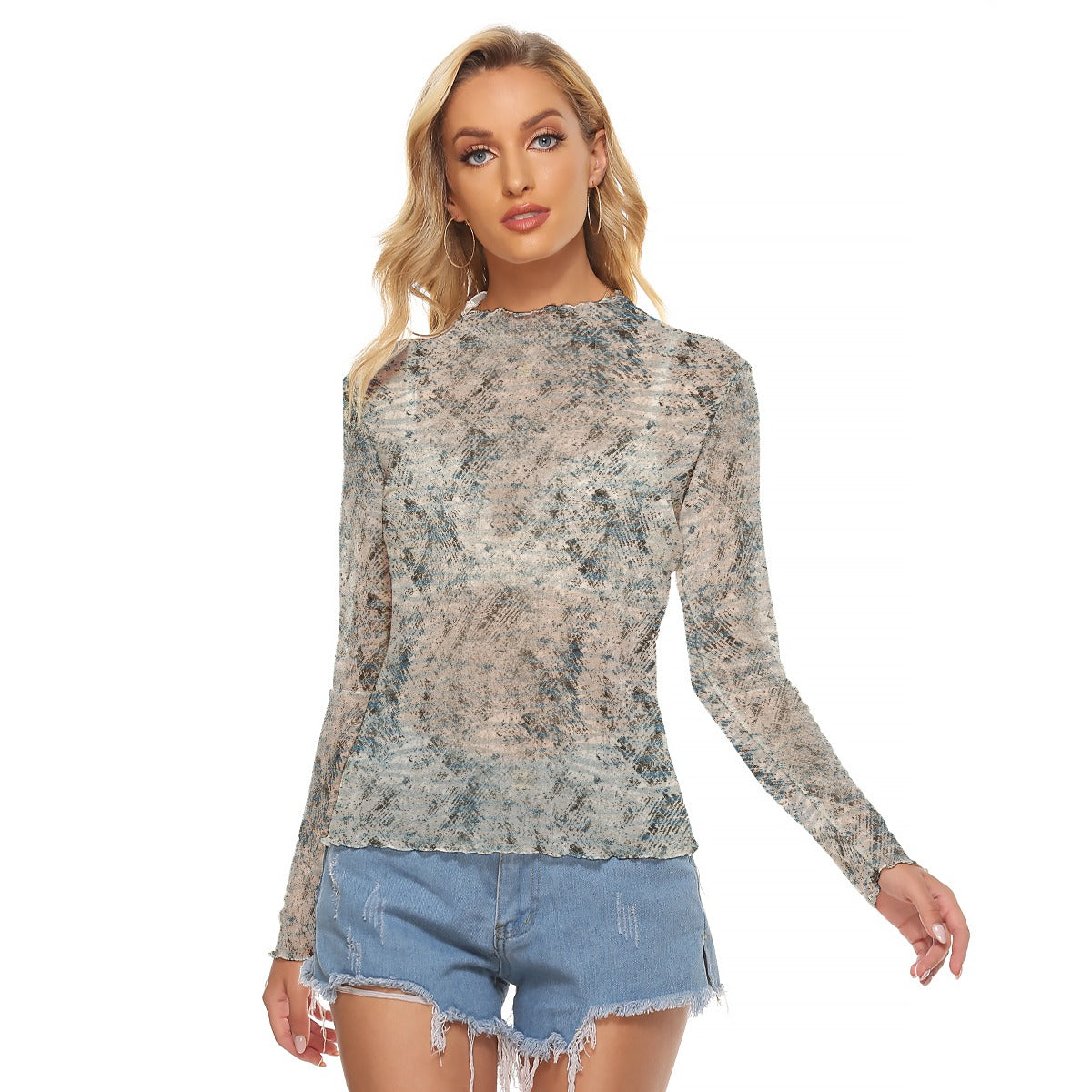 All-Over Print Women's Mesh T-shirt