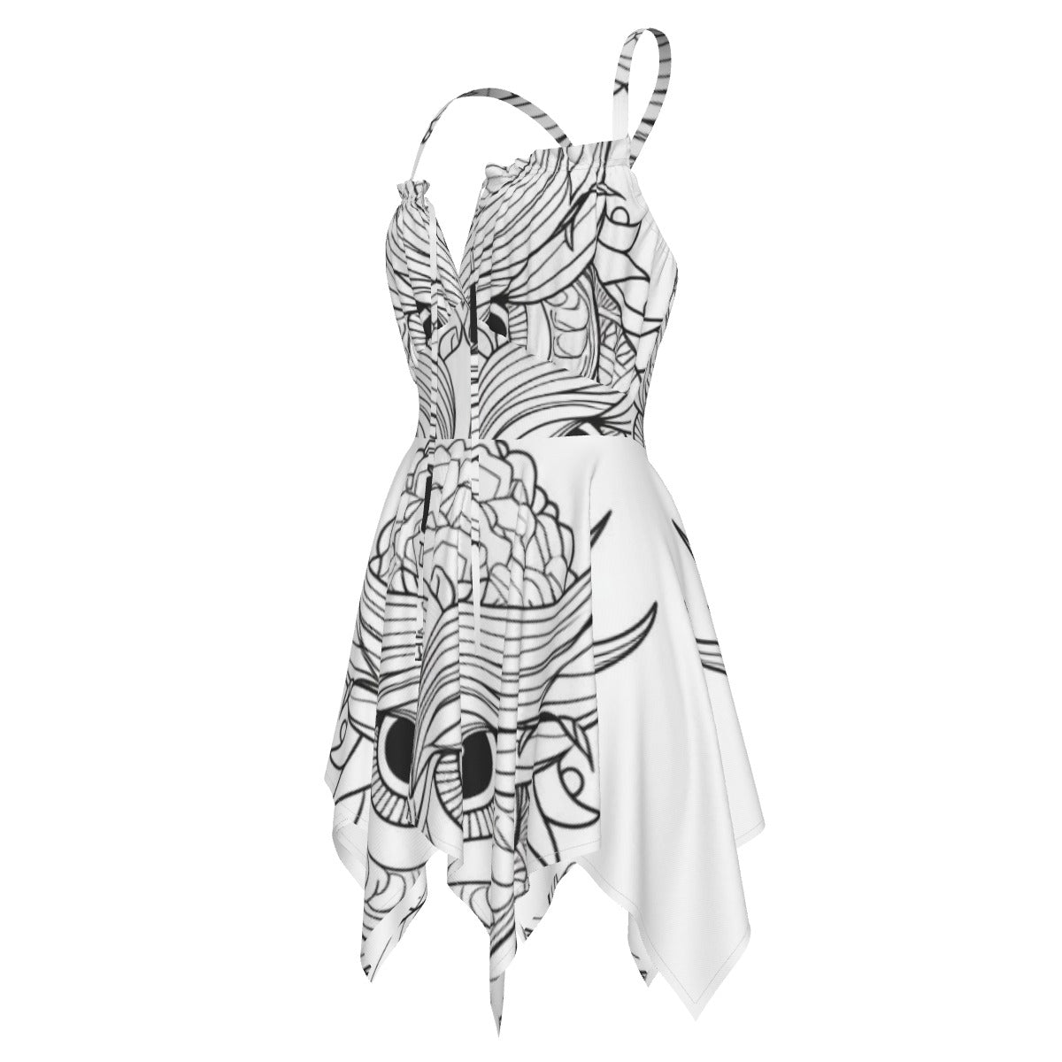 All-Over Print Women's Slip Dress