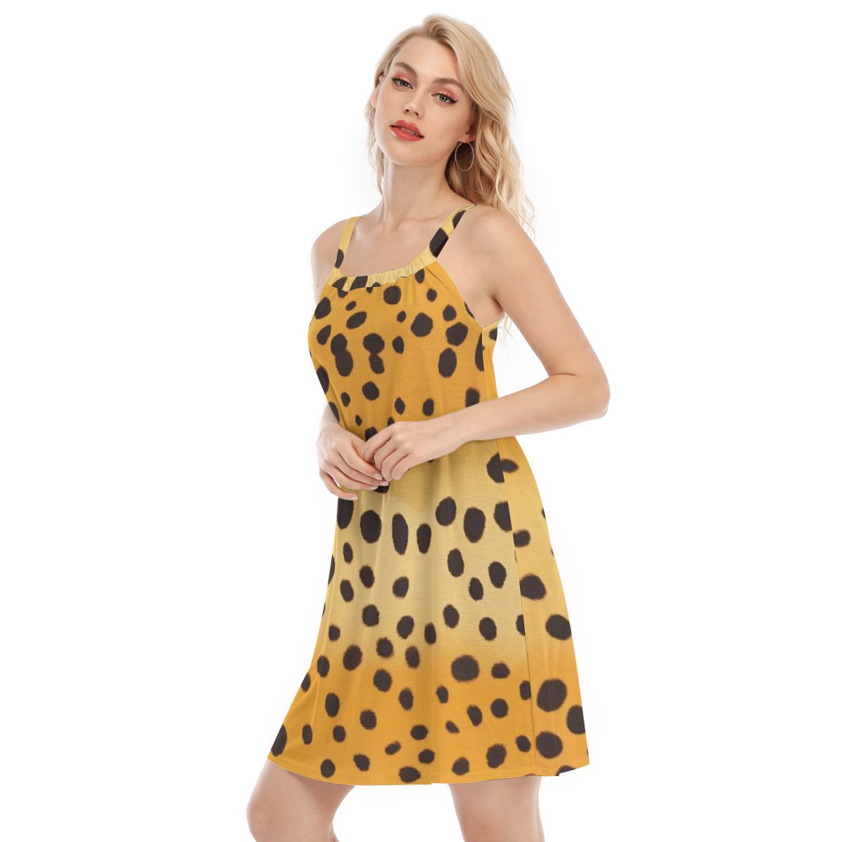 All-Over Print Women's Sleeveless Cami Dress