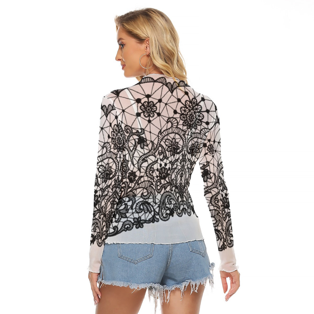 All-Over Print Women's Mesh T-shirt