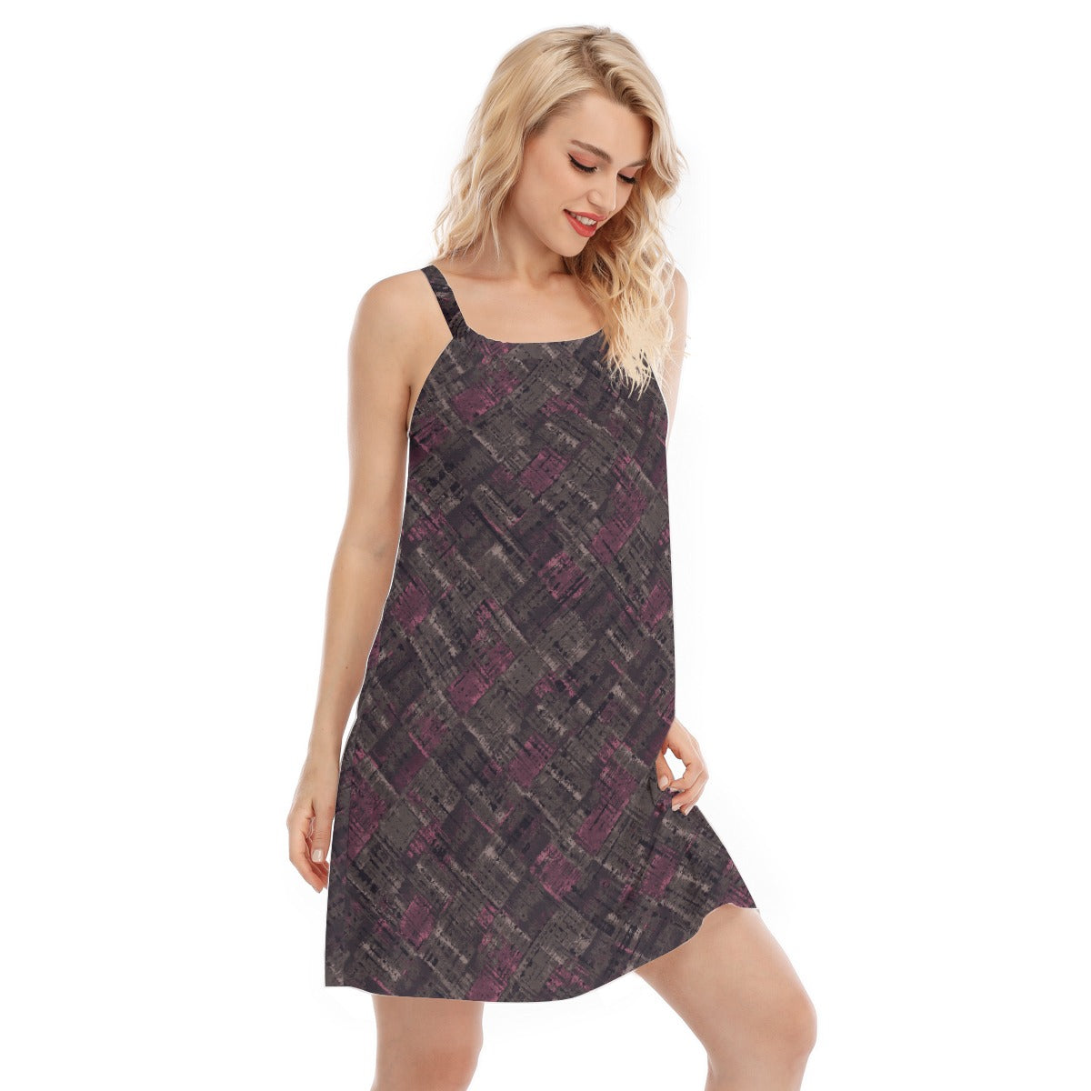 All-Over Print Women's Sleeveless Cami Dress