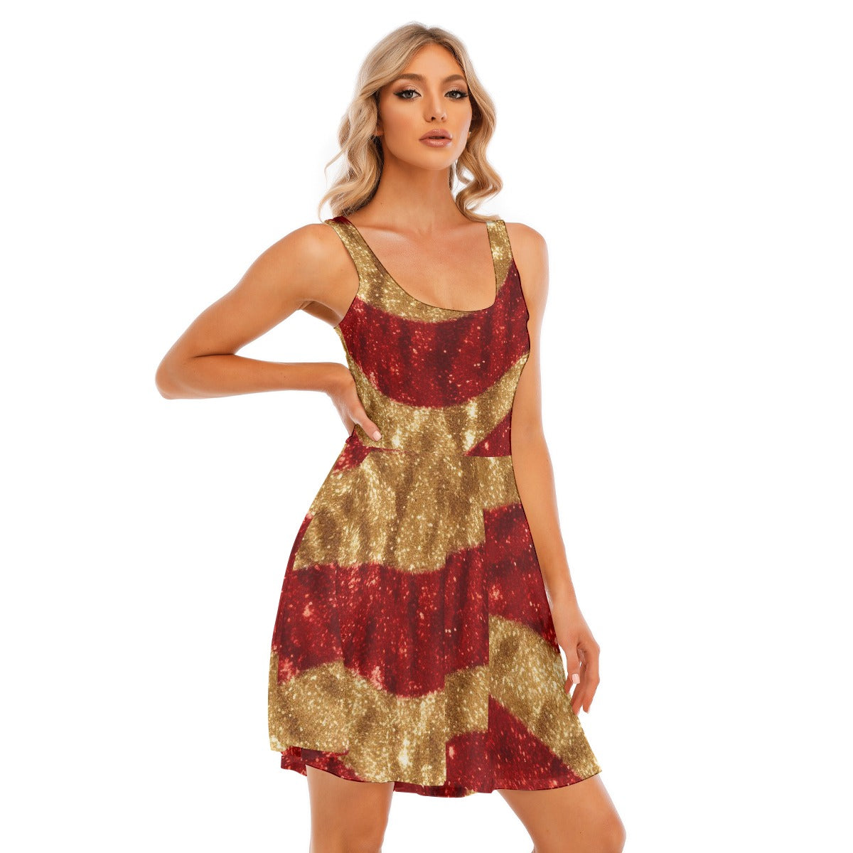 All-Over Print Women's Tank Vest Dress