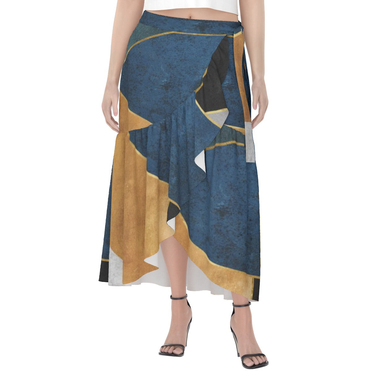 All-Over Print Women's Wrap Skirt