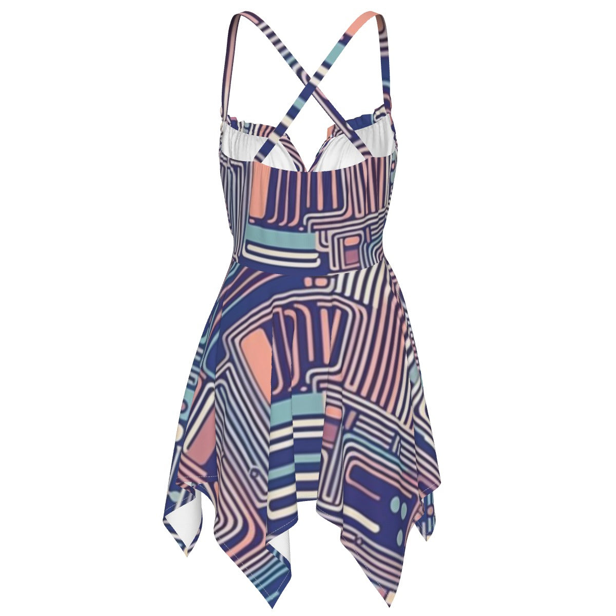 All-Over Print Women's Slip Dress