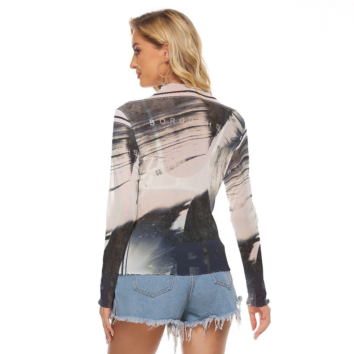 All-Over Print Women's Mesh T-shirt