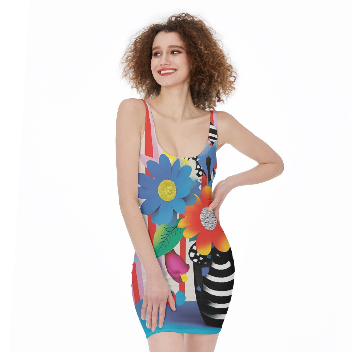 All-Over Print Women's Bodycon Dress