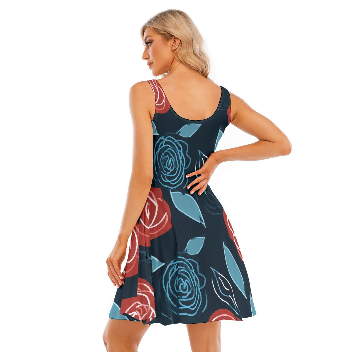 All-Over Print Women's Tank Vest Dress