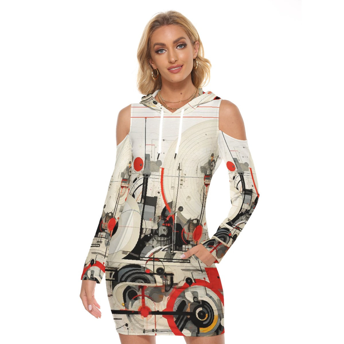 All-Over Print Women's Tight Dress