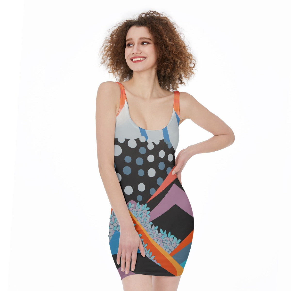 All-Over Print Women's Bodycon Dress