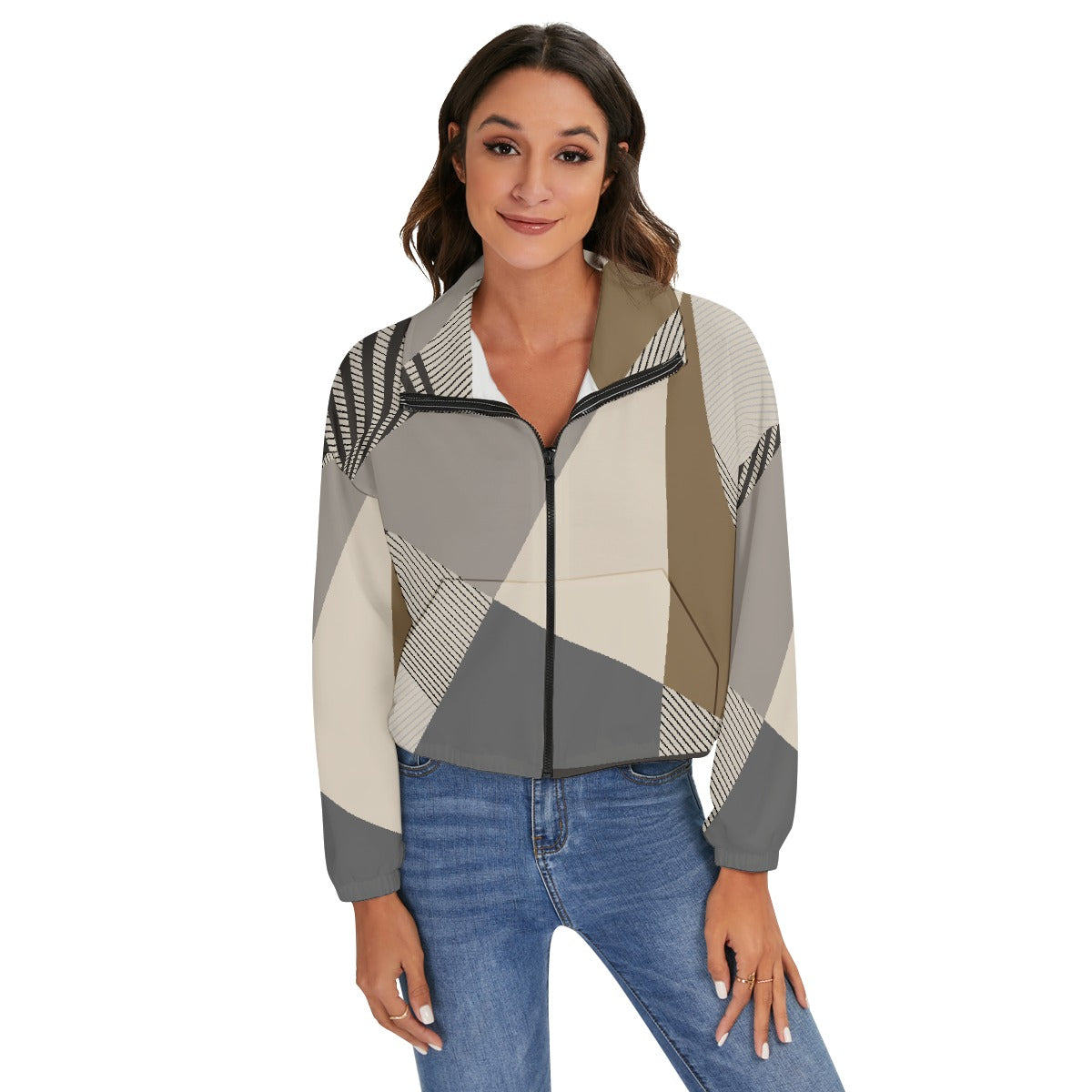 All-Over Print Women's Zip Jacket