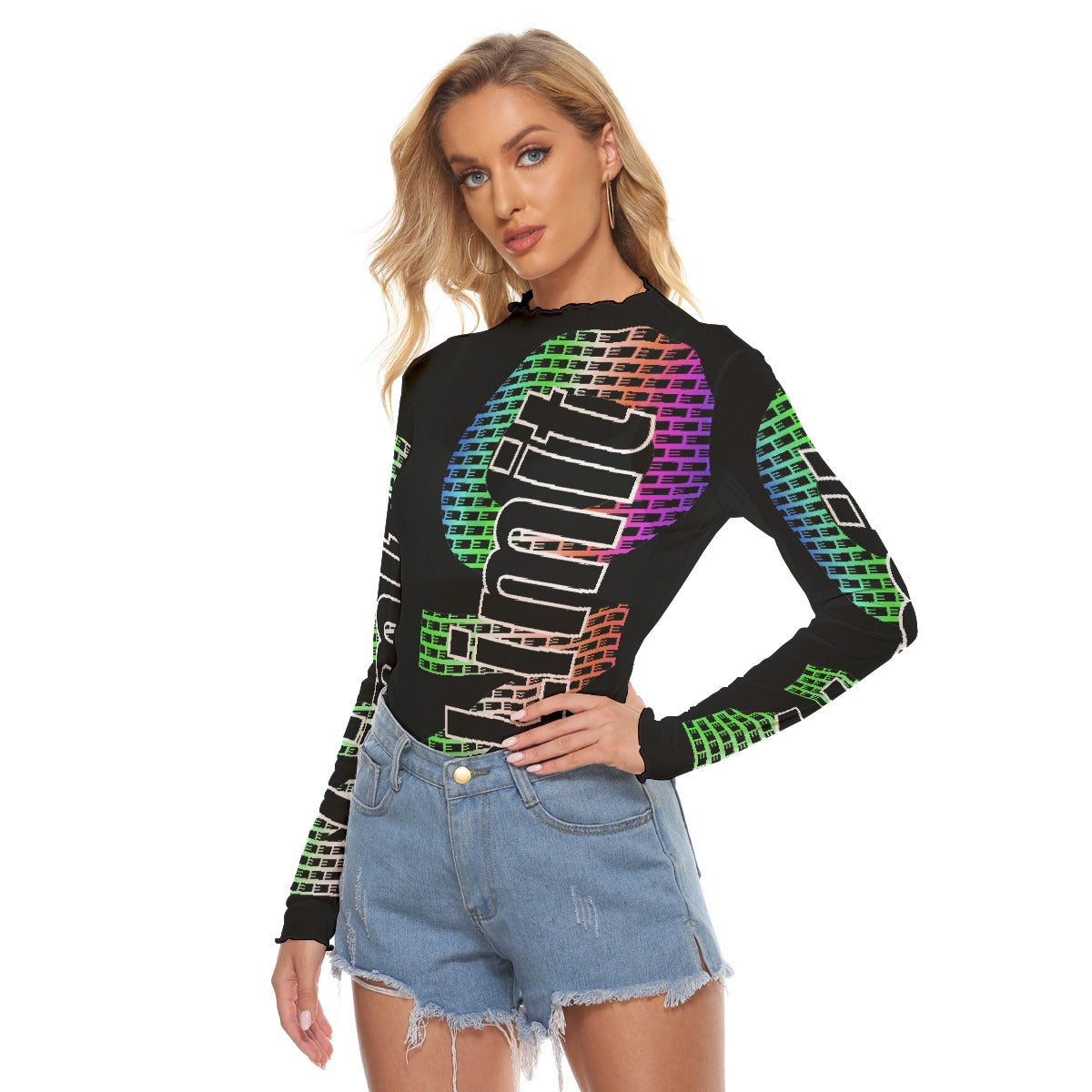 All-Over Print Women's Mesh T-shirt