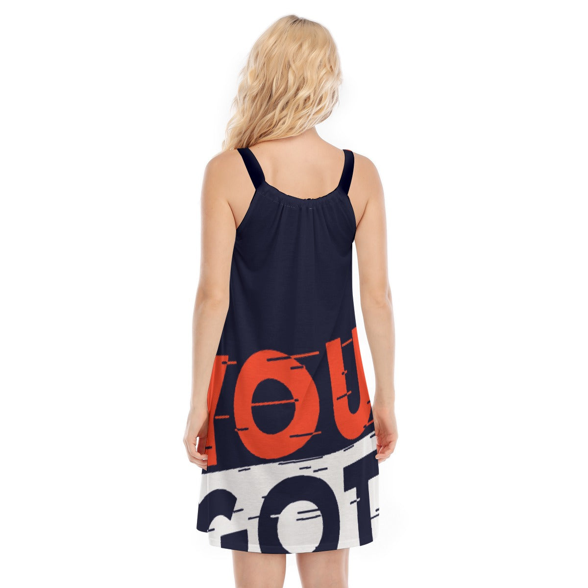 All-Over Print Women's Sleeveless Cami Dress