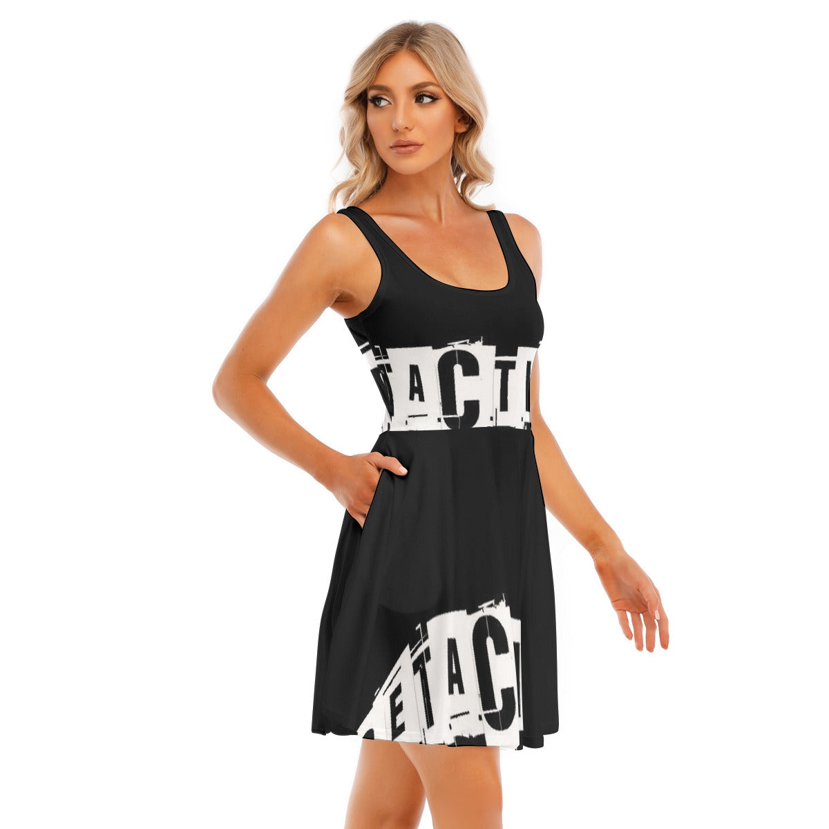 All-Over Print Women's Tank Vest Dress