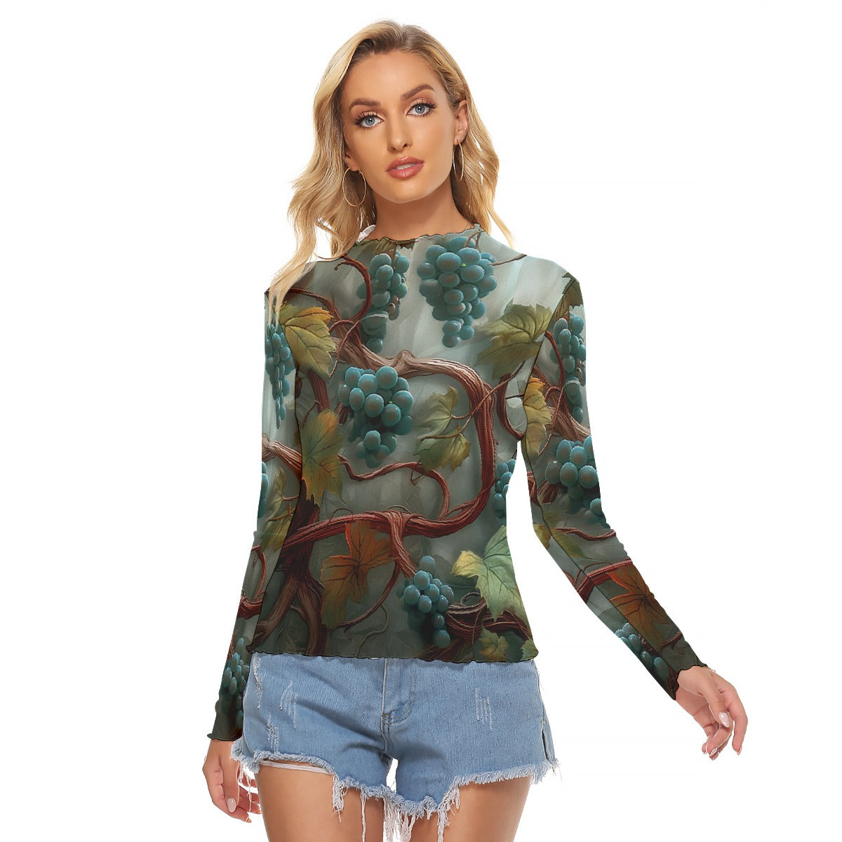 All-Over Print Women's Mesh T-shirt