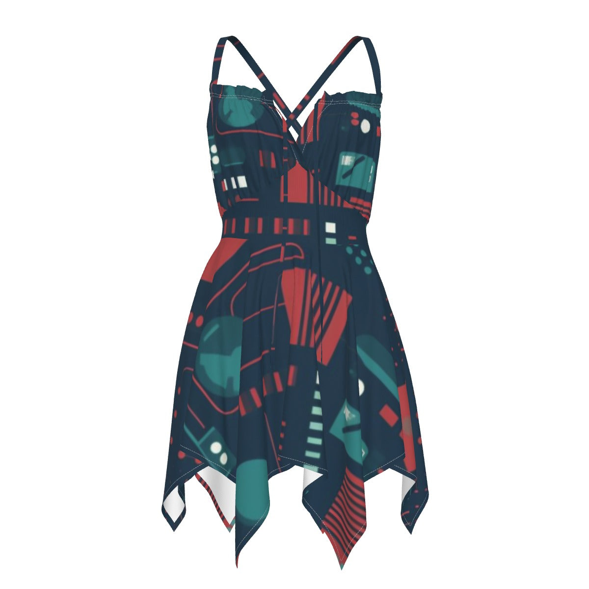 All-Over Print Women's Slip Dress