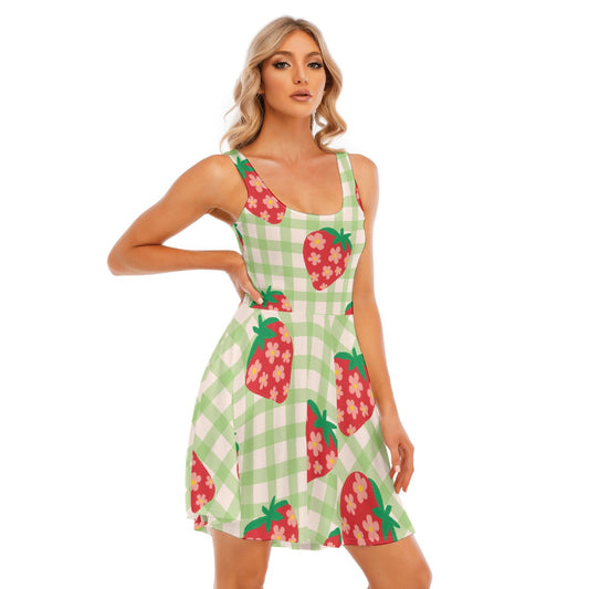 All-Over Print Women's Tank Vest Dress