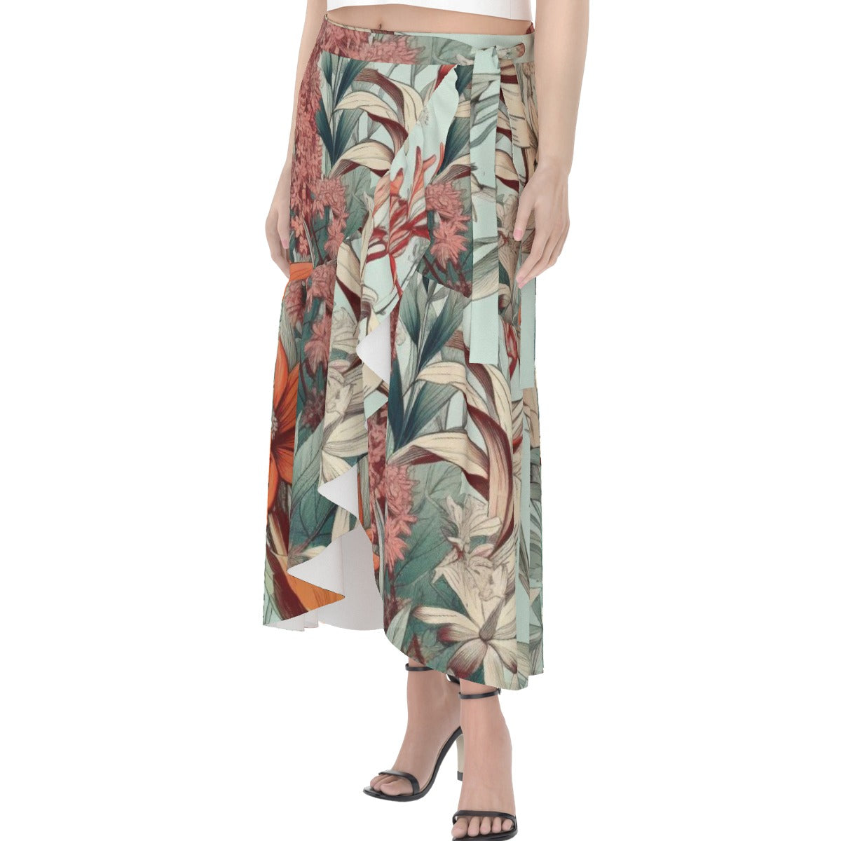 All-Over Print Women's Wrap Skirt