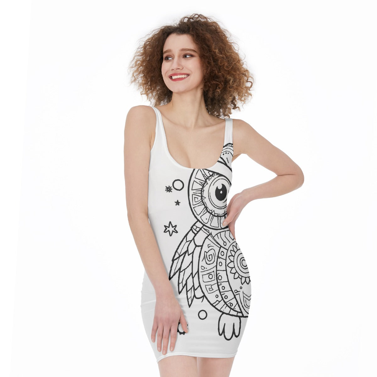 All-Over Print Women's Bodycon Dress