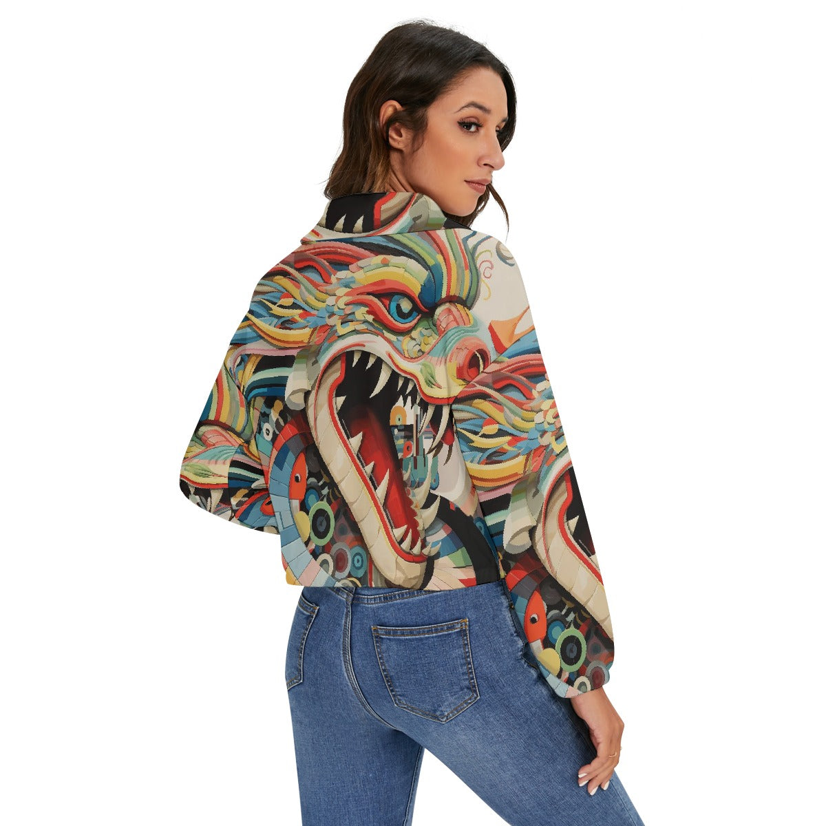 All-Over Print Women's Zip Jacket