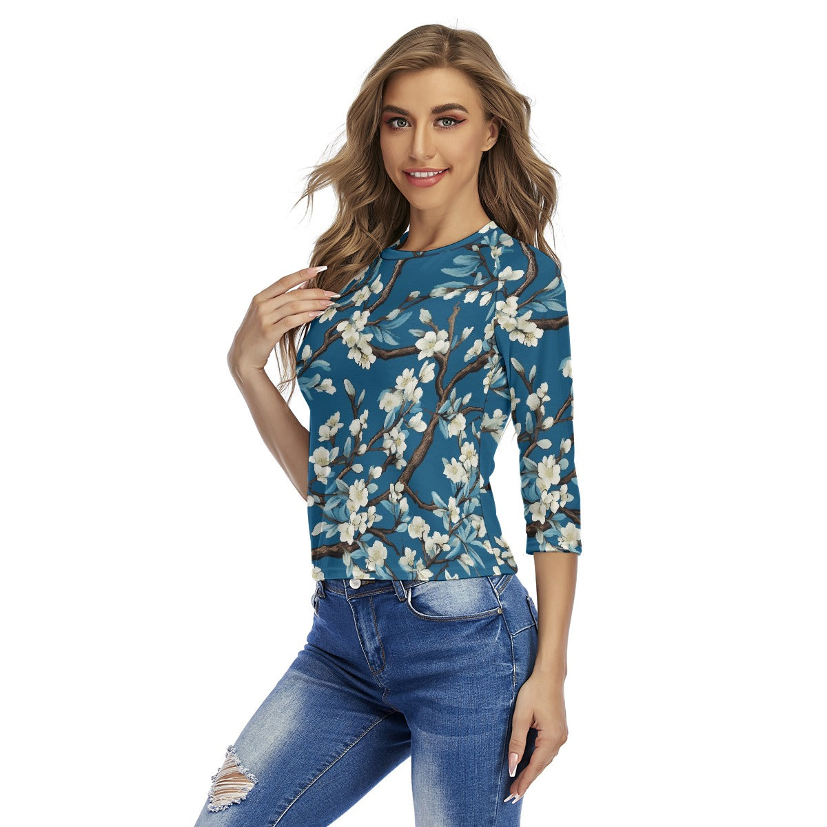 All-Over Print Women's Raglan Sleeves T-shirts