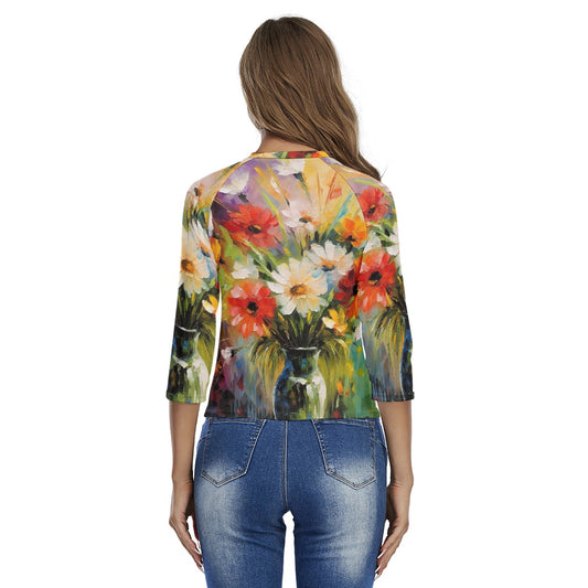 All-Over Print Women's Raglan Sleeves T-shirts