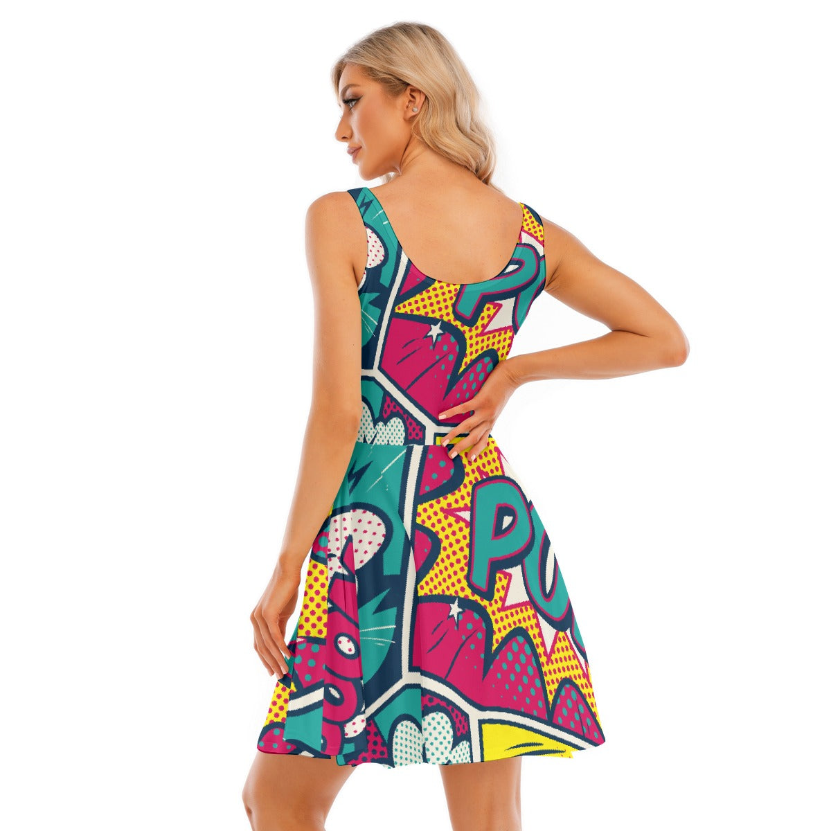 All-Over Print Women's Tank Vest Dress