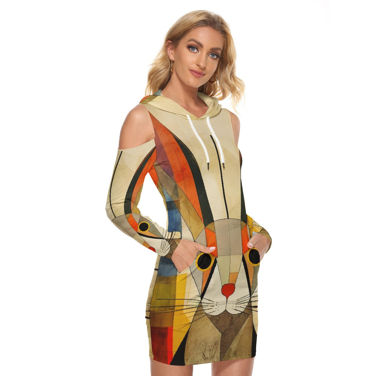 All-Over Print Women's Tight Dress