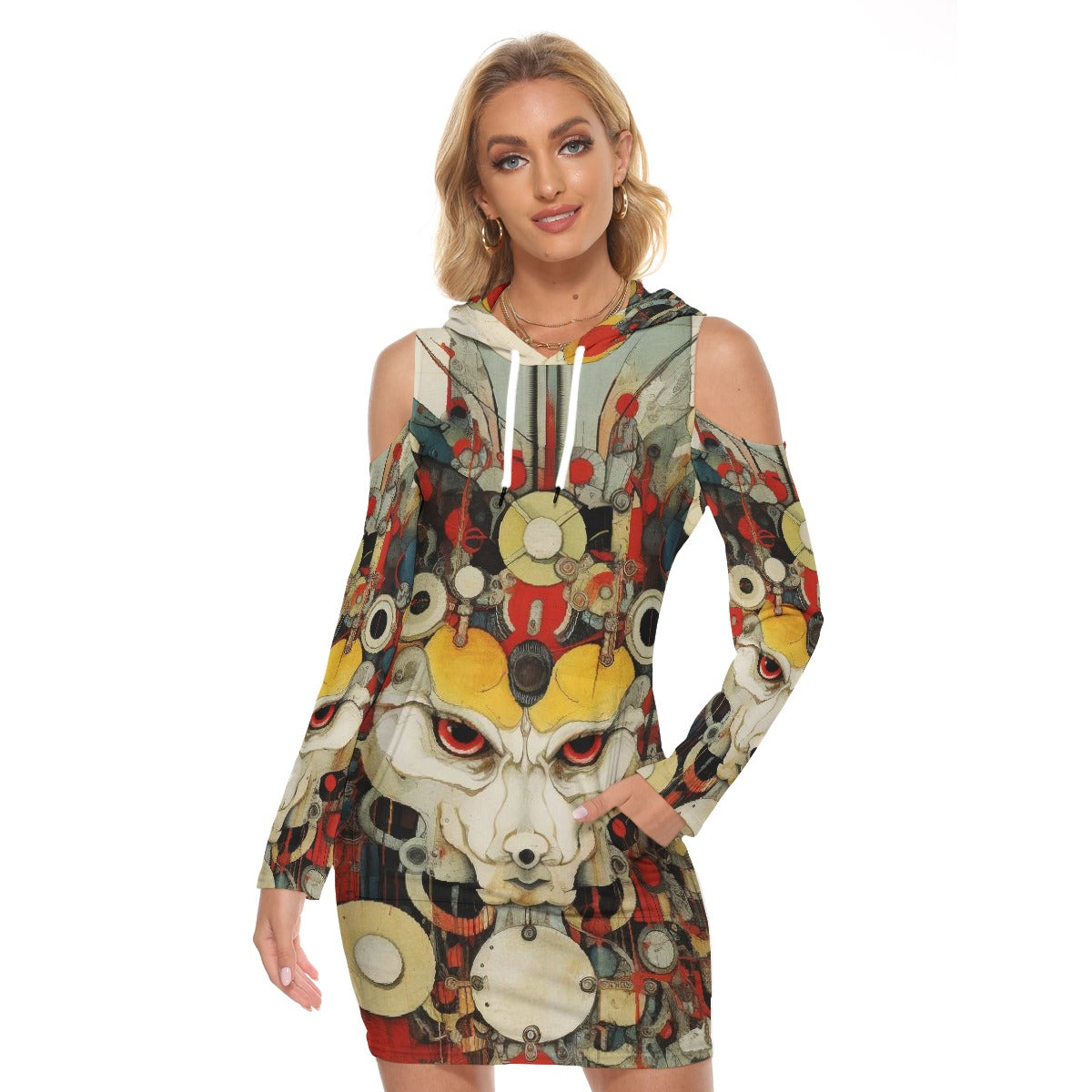 All-Over Print Women's Tight Dress