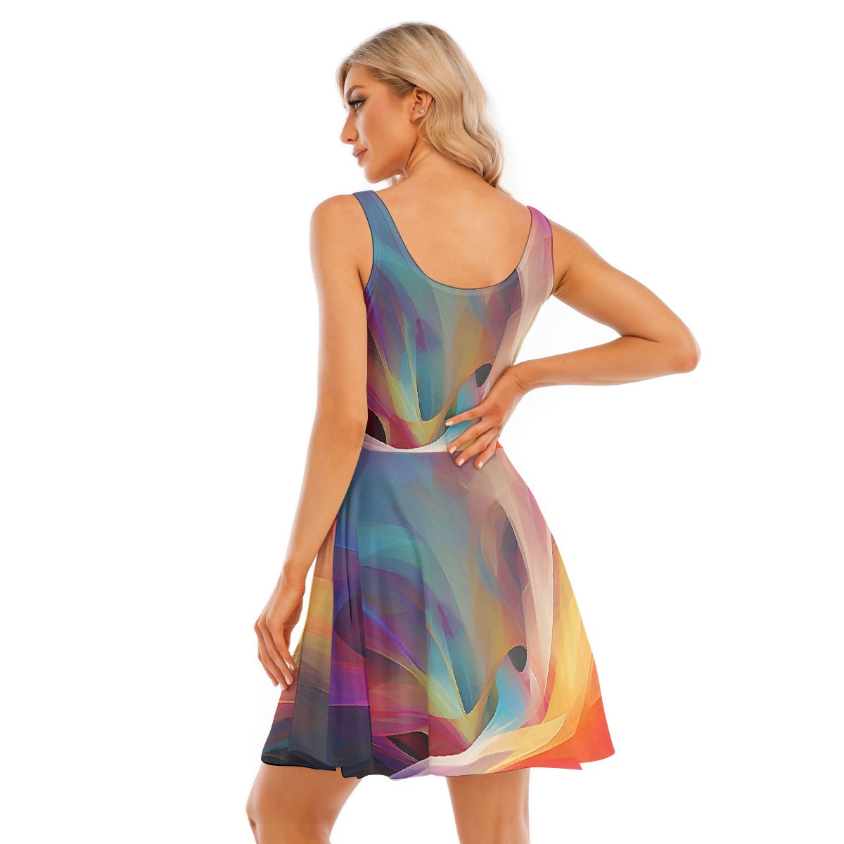 All-Over Print Women's Tank Vest Dress