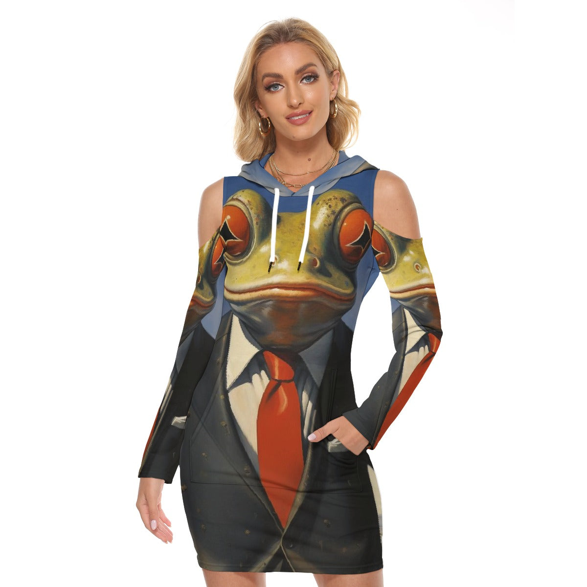 All-Over Print Women's Tight Dress