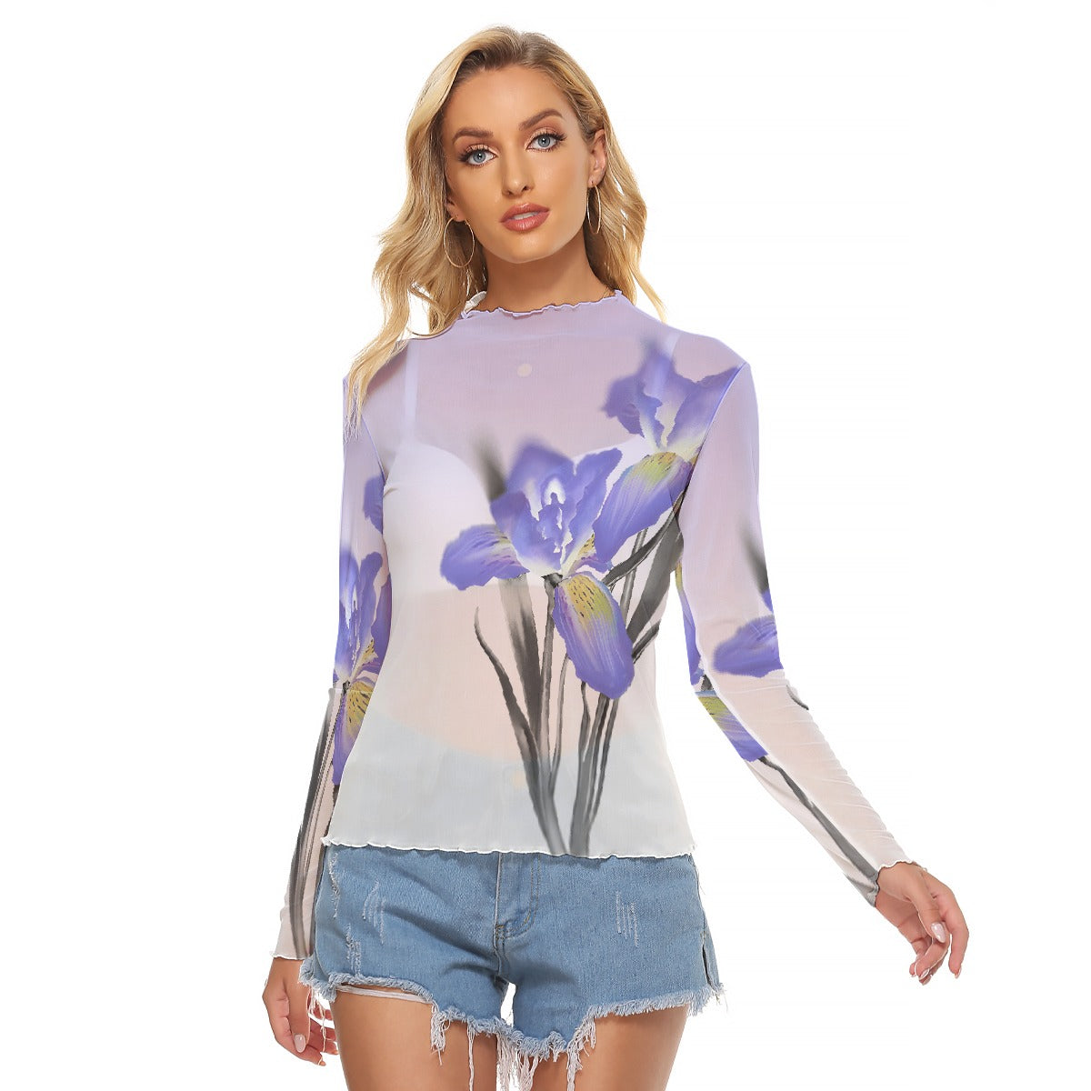 All-Over Print Women's Mesh T-shirt