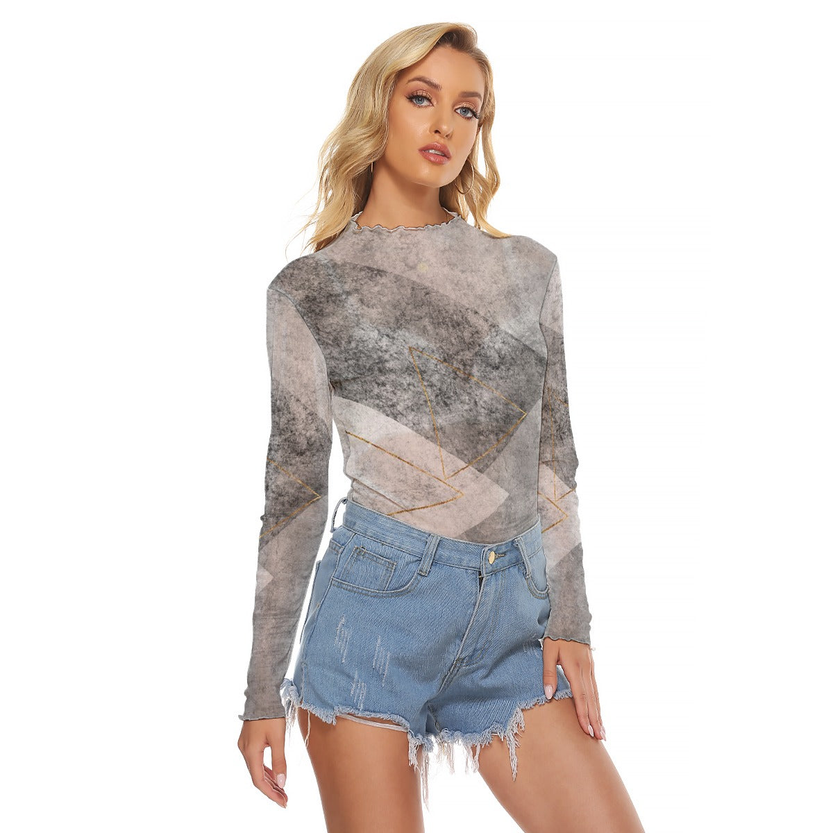 All-Over Print Women's Mesh T-shirt