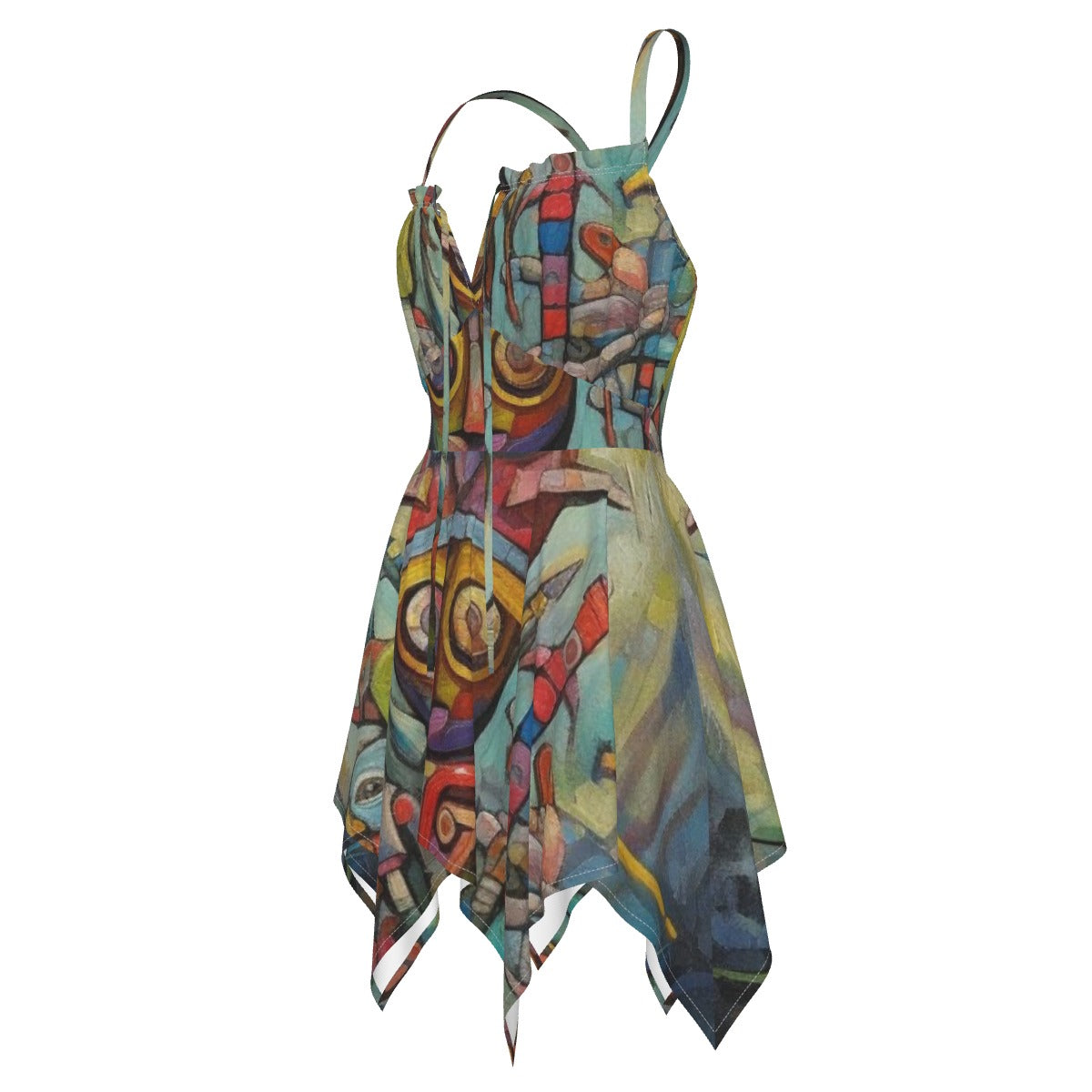 All-Over Print Women's Slip Dress