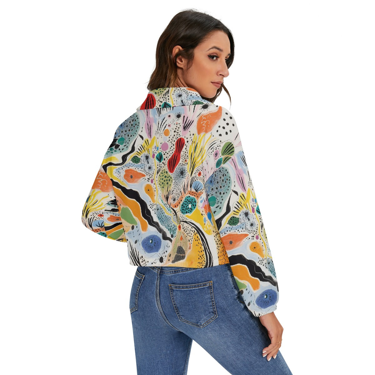 All-Over Print Women's Zip Jacket