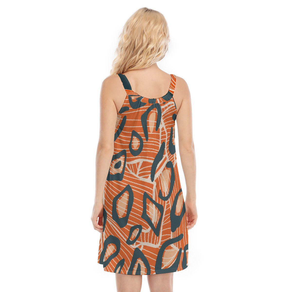 All-Over Print Women's Sleeveless Cami Dress