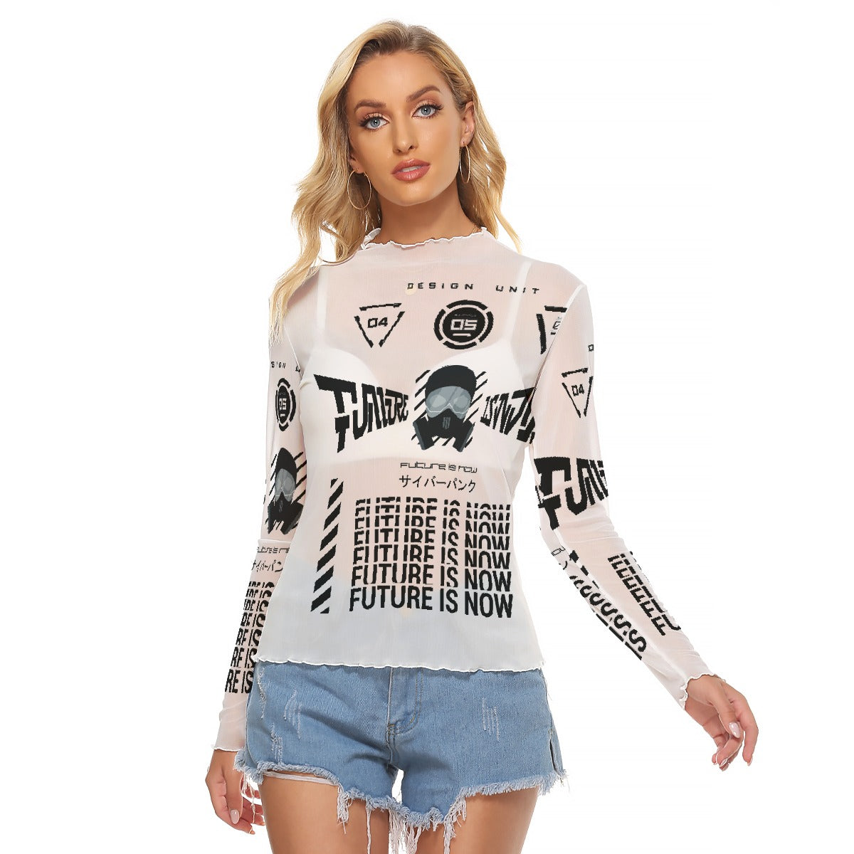 All-Over Print Women's Mesh T-shirt