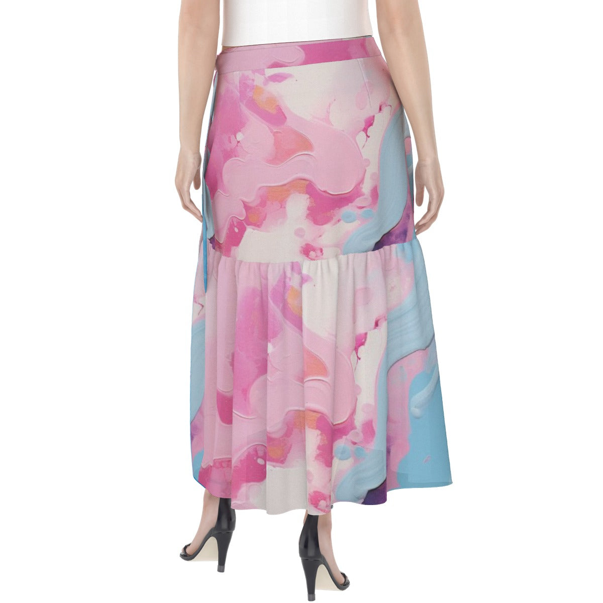 All-Over Print Women's Wrap Skirt