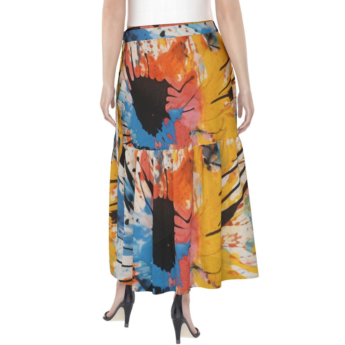 All-Over Print Women's Wrap Skirt