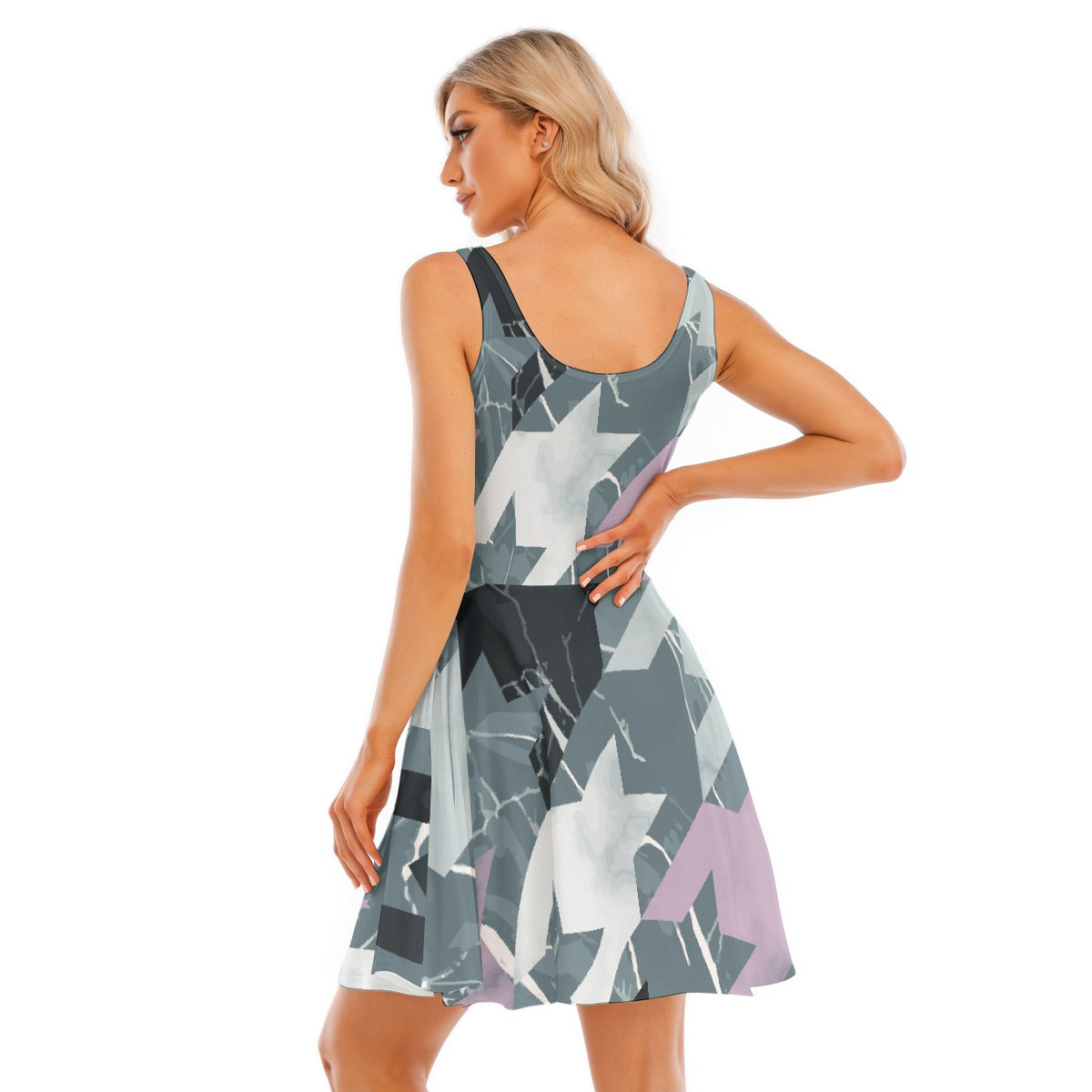 All-Over Print Women's Tank Vest Dress