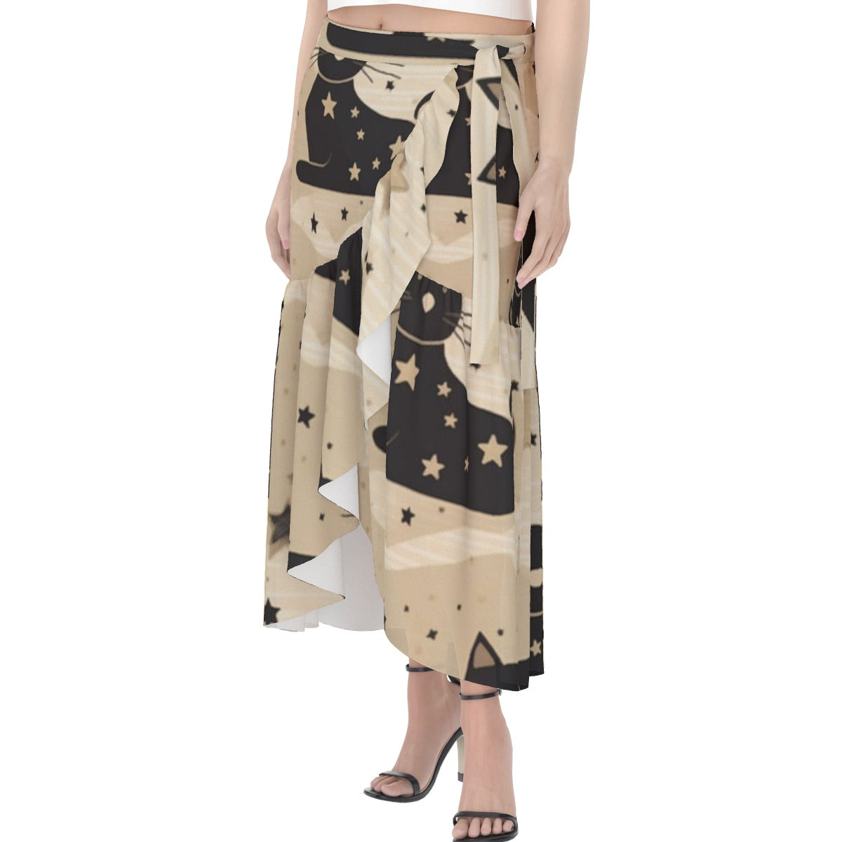 All-Over Print Women's Wrap Skirt